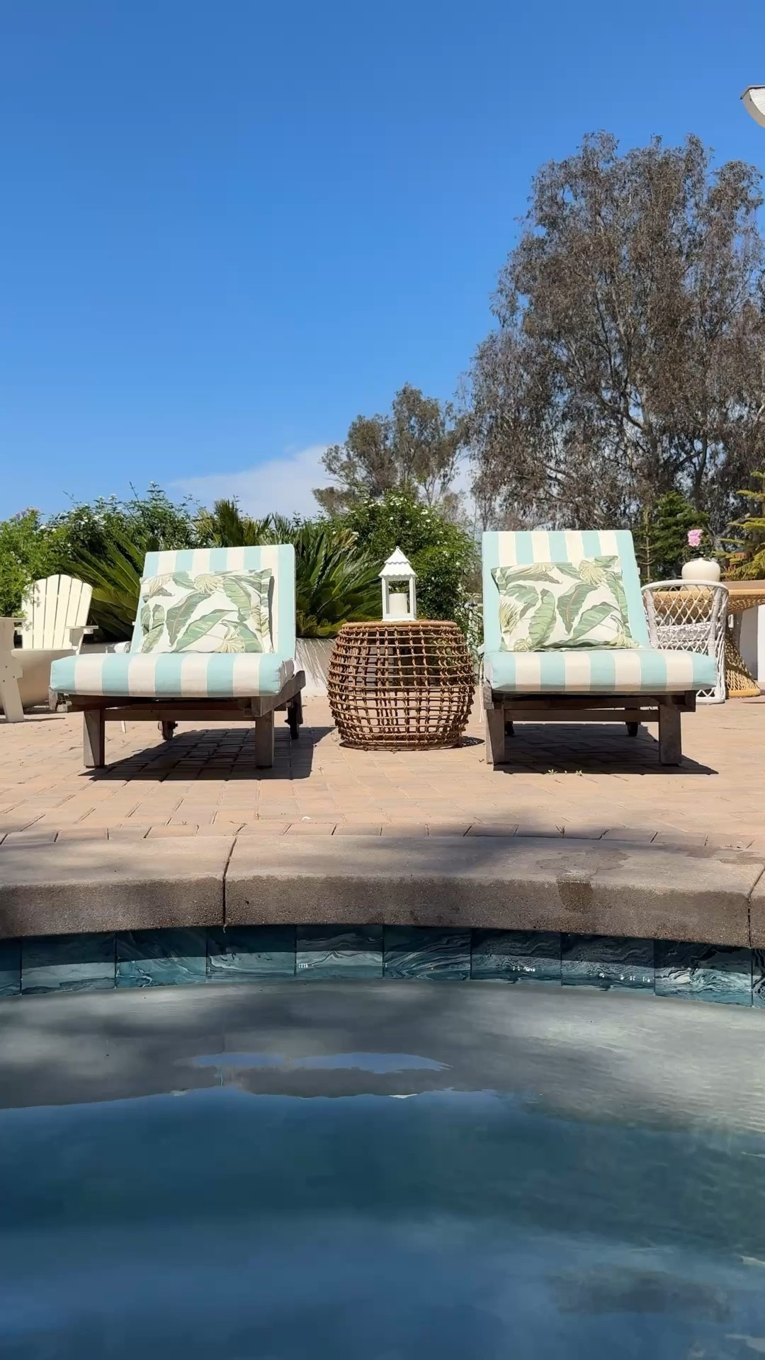 These comfortable and stylish chaise lounge cushions add so much to my patio decor! 🩵

Shop the look,l including the chaise lounge cushions, pots, patio umbrellas, and artificial flowers. 🩵

I’ve also linked our firepit, cute outdoor lanterns, Adirondack chairs, and the outdoor side table. 🩵

#loungechairs #outdoorsofa #outdoortable #outdoorfurniture #marneystidbits 

#LTKSaleAlert #LTKHome #LTKdayinmylife