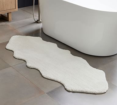 Faux Hide Bath Mat | Pottery Barn (US)