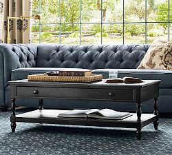Chris Loves Julia Modern Traditional Coffee Table | Pottery Barn (US)