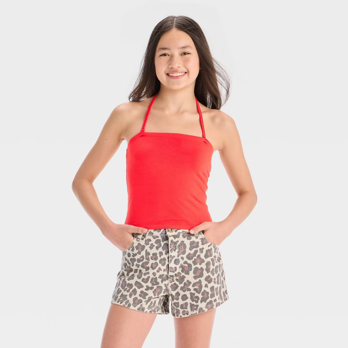 Girls' Tube Top with Removable Straps - art class™ | Target
