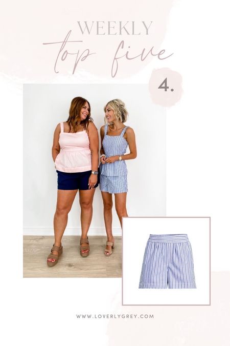 I love these shorts paired with the matching top for the perfect summer look! 

#LTKFind #LTKstyletip #LTKSeasonal