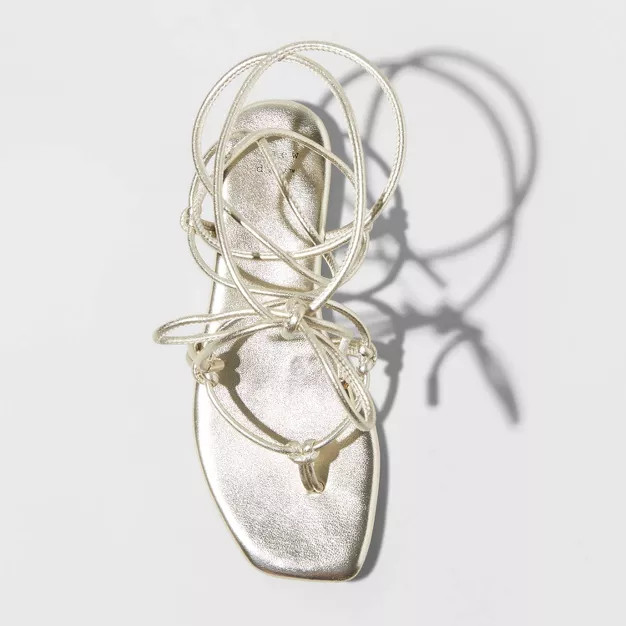 Women's Melrose Lace-Up Sandals - A New Day™ | Target