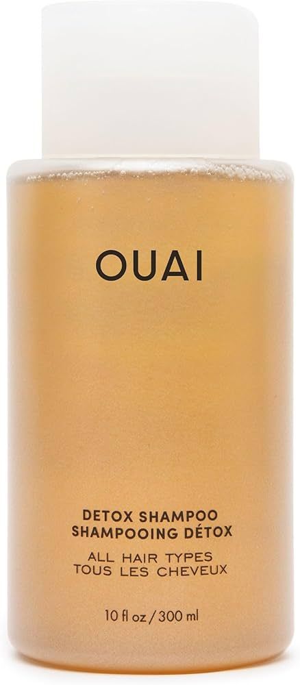 OUAI Detox Shampoo - Clarifying Shampoo for Build Up, Dirt, Oil, Product and Hard Water - Apple C... | Amazon (US)