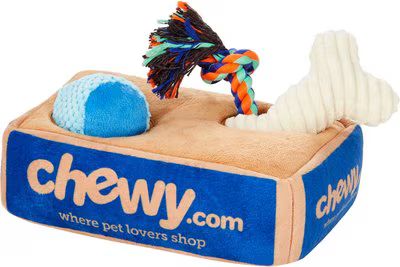 Frisco Hide and Seek Plush Chewy Box Puzzle Dog Toy | Chewy.com