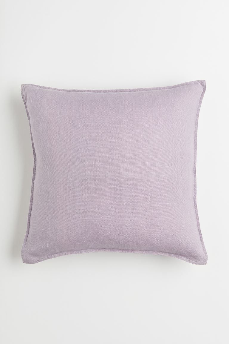 Washed Linen Cushion Cover | H&M (US + CA)