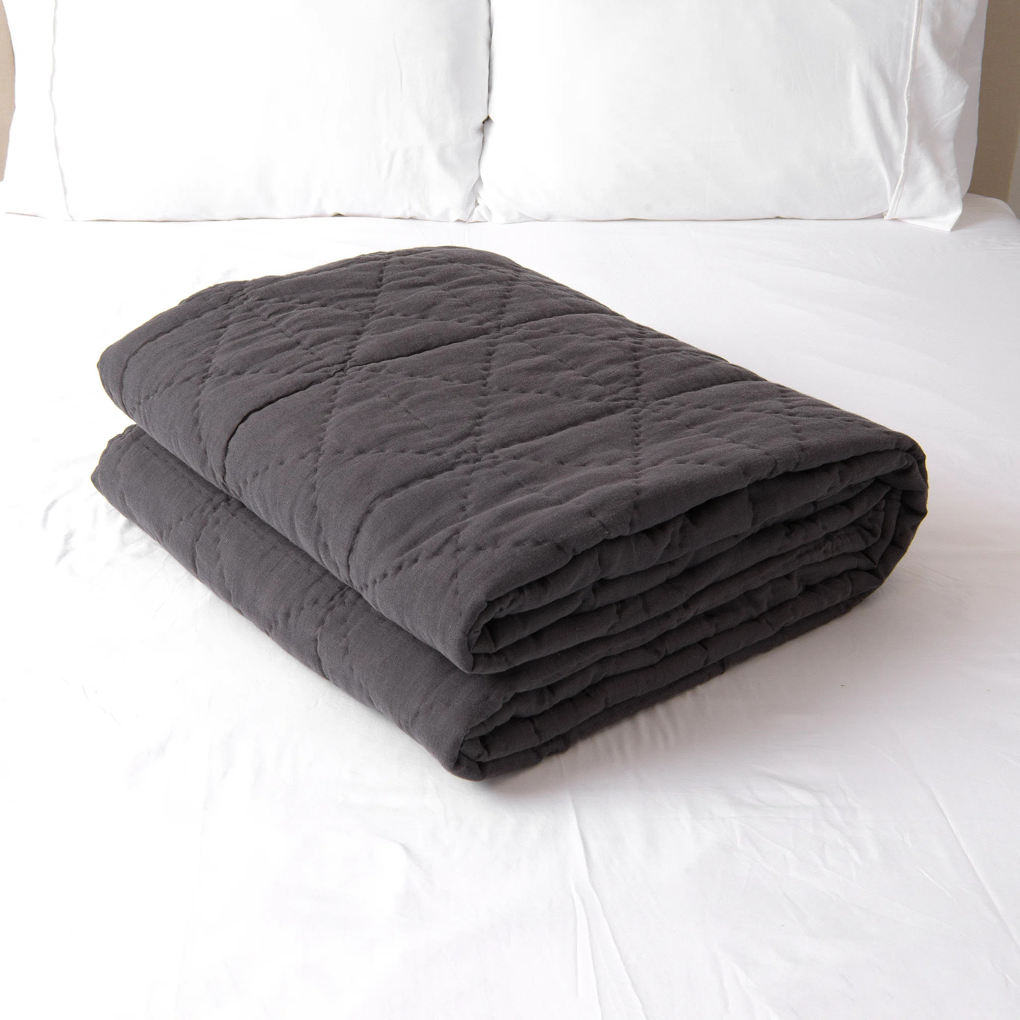 Berenson Modern & Contemporary 100% Linen Quilt | Wayfair North America