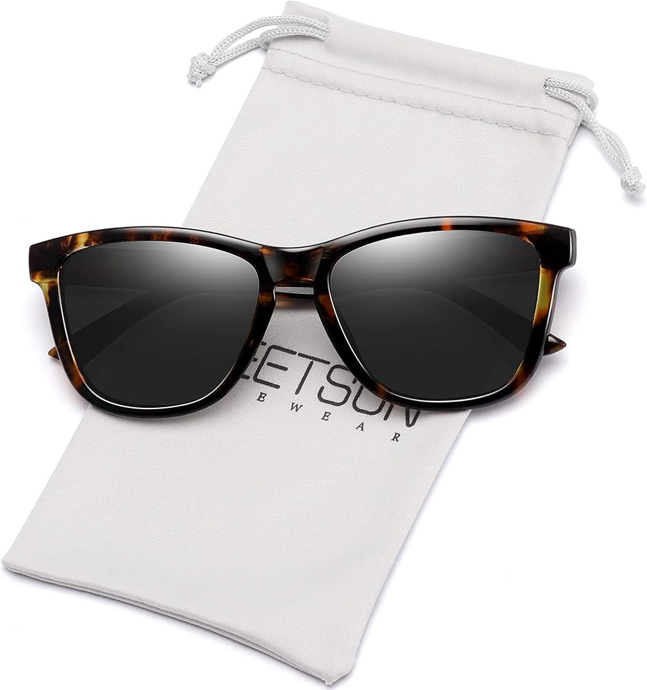 MEETSUN Polarized Sunglasses for Women Men Classic Retro Designer Style | Amazon (US)