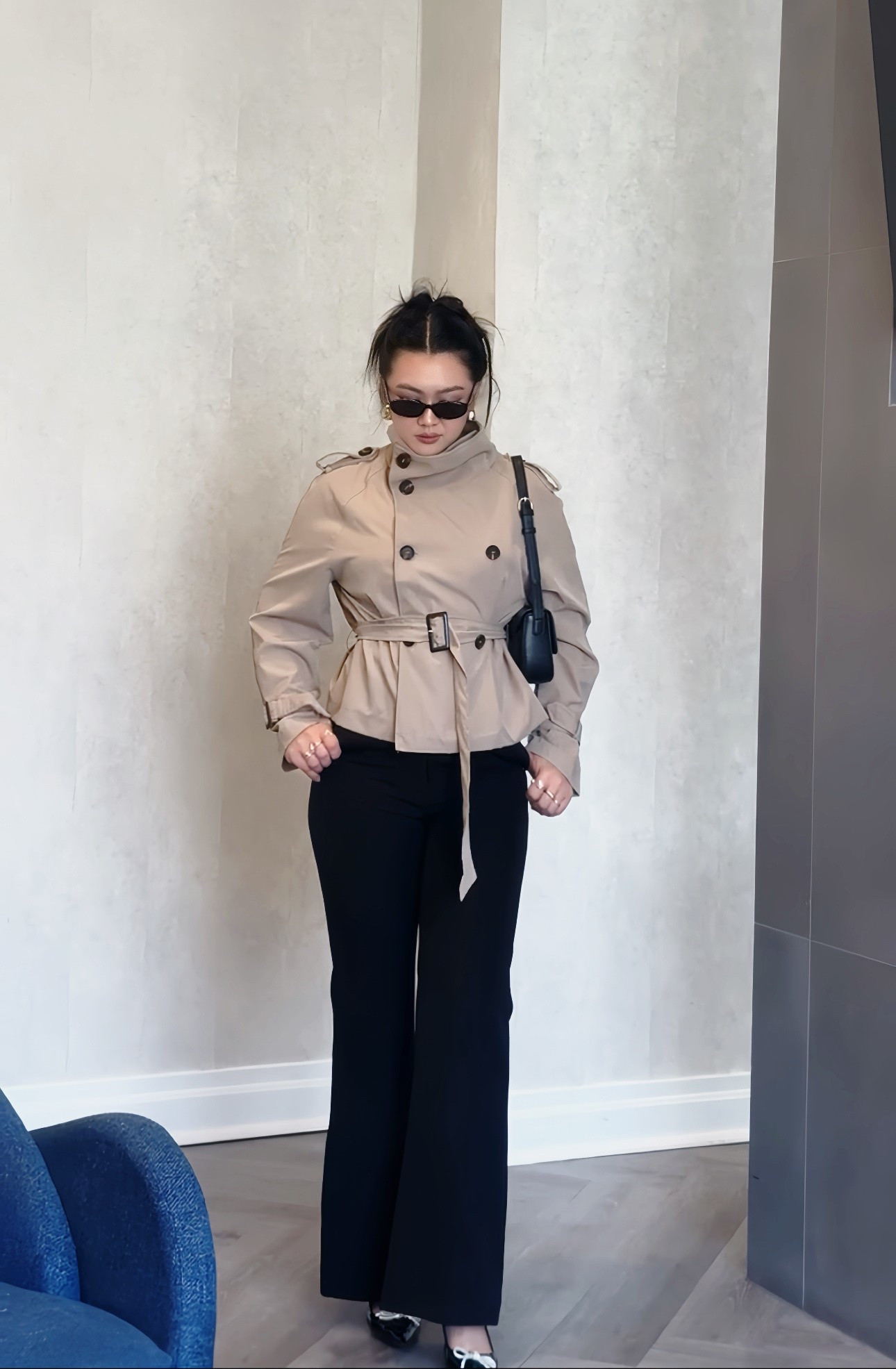 A classic trench moment 🤎✨
Petite trench coat styled with black flare pants for an effortless chic everyday look. Shop the pieces from this outfit below 🛍️

#TrenchCoat #FallOutfit #FallFashion #OutfitIdeas

#LTKbeauty #LTKmidsize #LTKstyletip