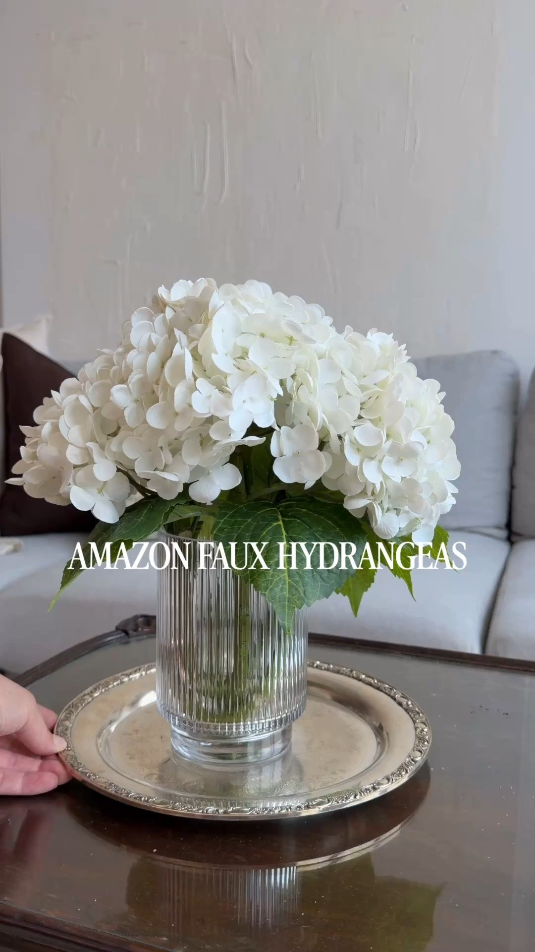 The prettiest Amazon faux hydrangeas 🤍 Full, realistic, and such an easy way to make any room feel fresh and elevated year-round.

Amazon home decor, faux hydrangeas, artificial flowers, realistic faux flowers, hydrangea arrangement, neutral home decor, coffee table decor, Amazon home finds, timeless home decor

#LTKSeasonal #LTKHome #LTKdayinmylife