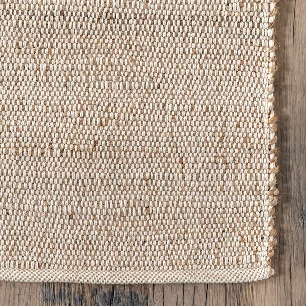 Natural Handwoven Jute-Blend Area Rug | Rugs USA