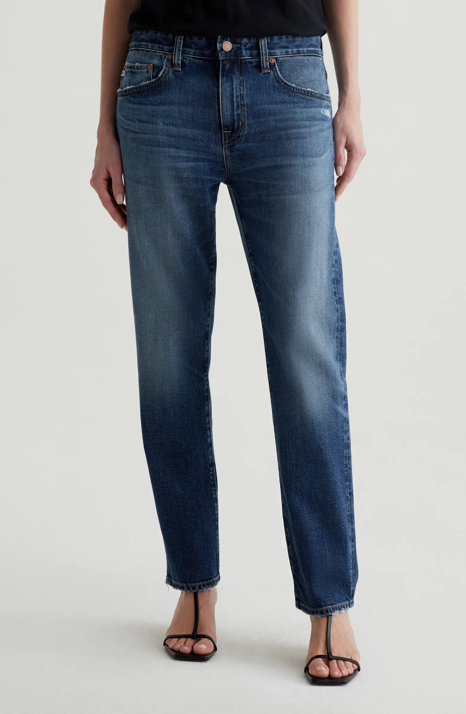 AG Ex-Boyfriend Mid Rise Slouchy Slim Jeans | Nordstrom | Nordstrom