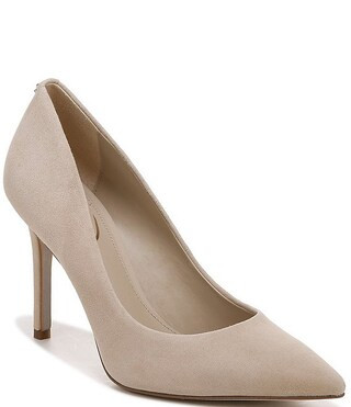 Sam Edelman Hazel Suede Pointed Toe Pumps | Dillard's | Dillard's