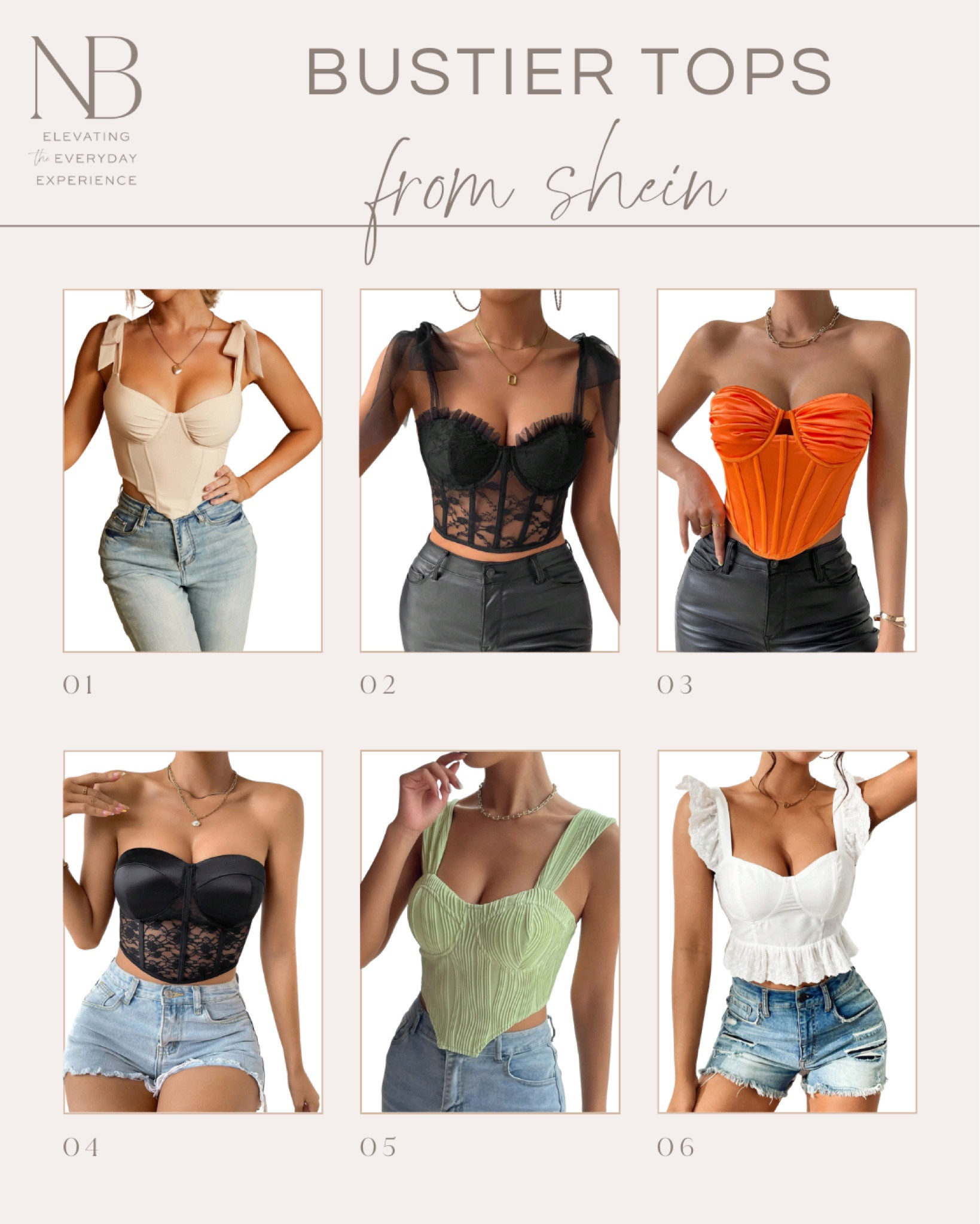 SHEIN BAE Contrast Lace Bustier Crop Tube Top