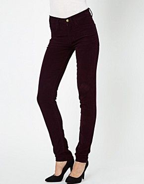 Monkee Genes Classic Skinny In Plum - Plum | ASOS US