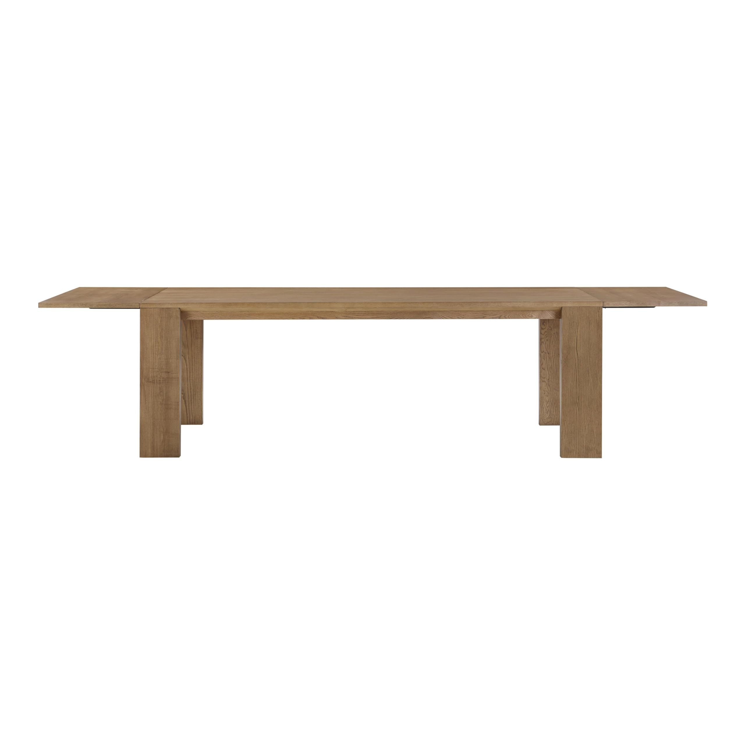 Tov Furniture Polly Natural Ash Extendable Rectangular Dining Table | Amazon (US)