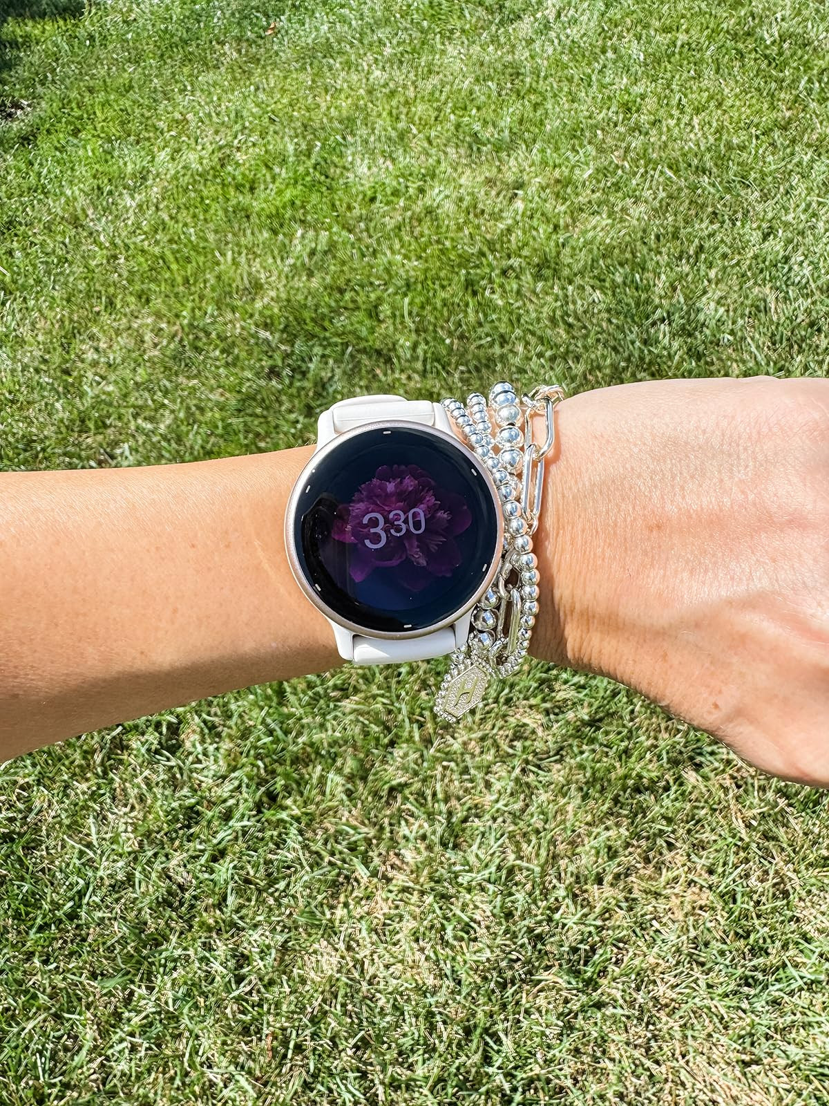 love this watch so much! 100x better than my apples watch, the battery lasts me over a week before it needs a charge!!  

 #LTKActive #LTKOver40 #LTKTravel