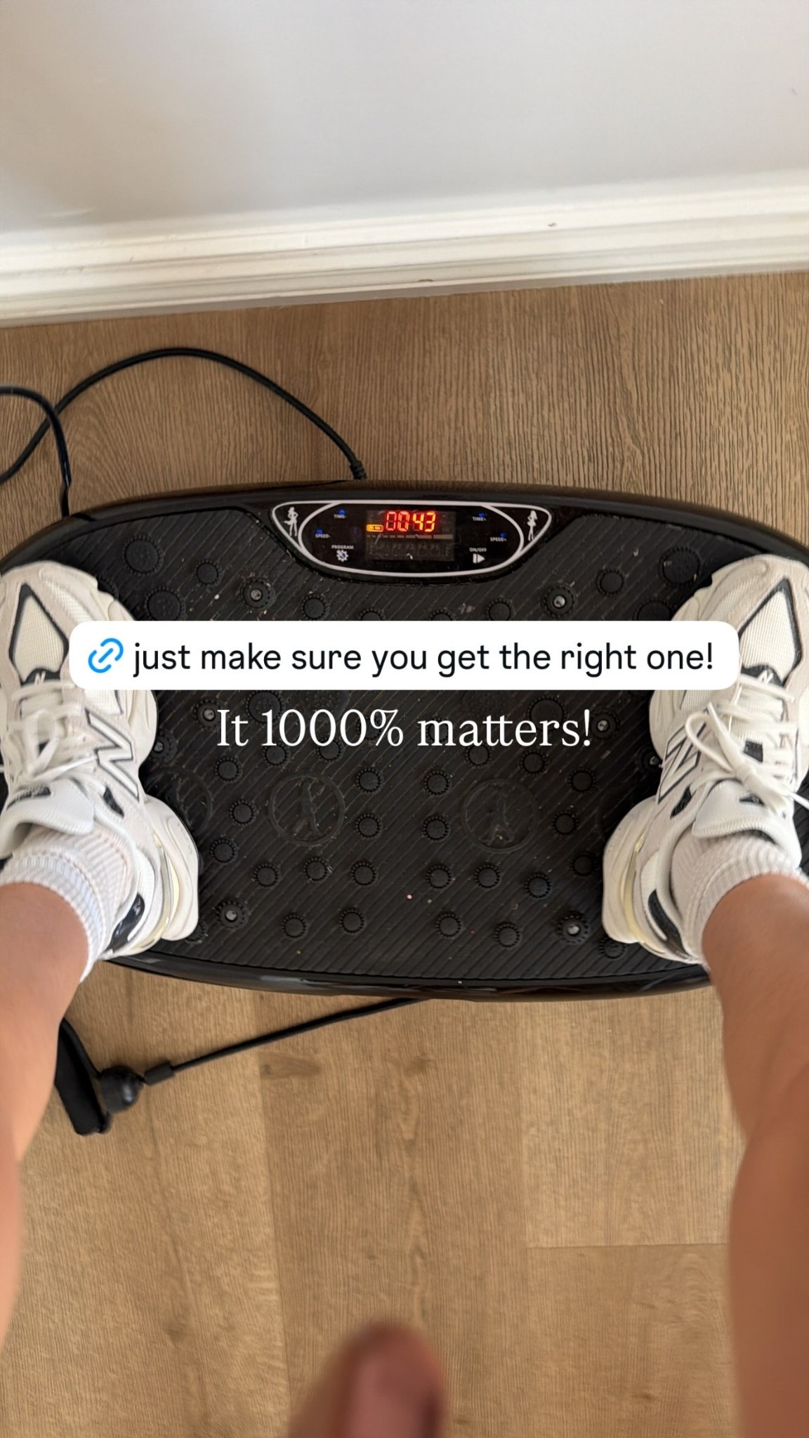It 1000% matters!