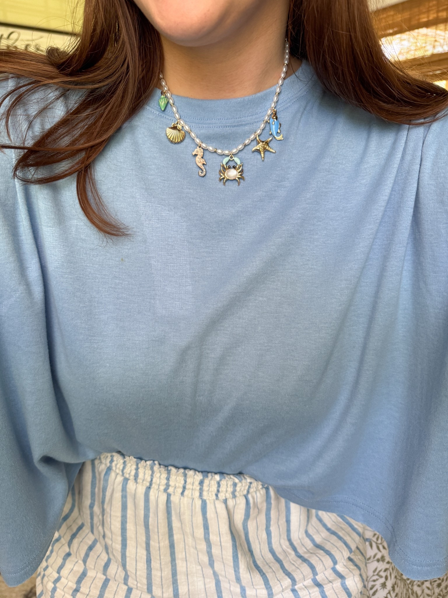 Really really just loving this ocean charms necklace and this free people dupe cropped tee 😍

Free people dupe, Amazon free people dupe, Amazon cropped tee, charm necklace, beach charm necklace, ocean necklace 

#LTKSeasonal #LTKSummerEdit #LTKSaleAlert