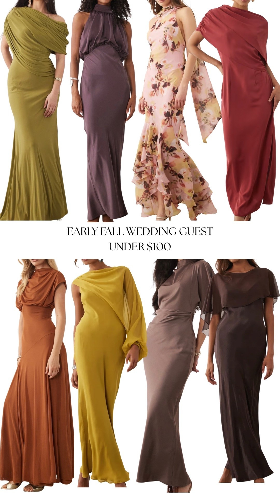 Fall wedding guest dresses under $100! @ASOS

#LTKWedding #LTKSeasonal #LTKgrwm