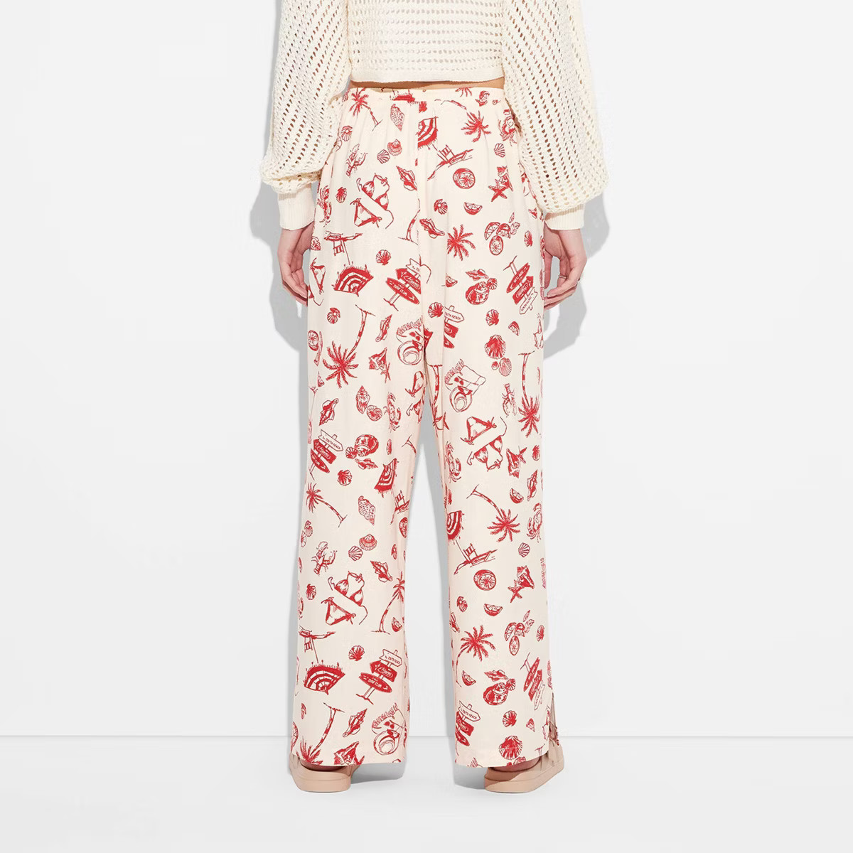 Women's Pull-On Linen Pants - Wild Fable™ | Target