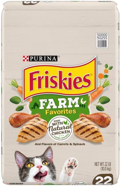 Purina Friskies Farm Favorites with Chicken Dry Cat Food | Chewy.com