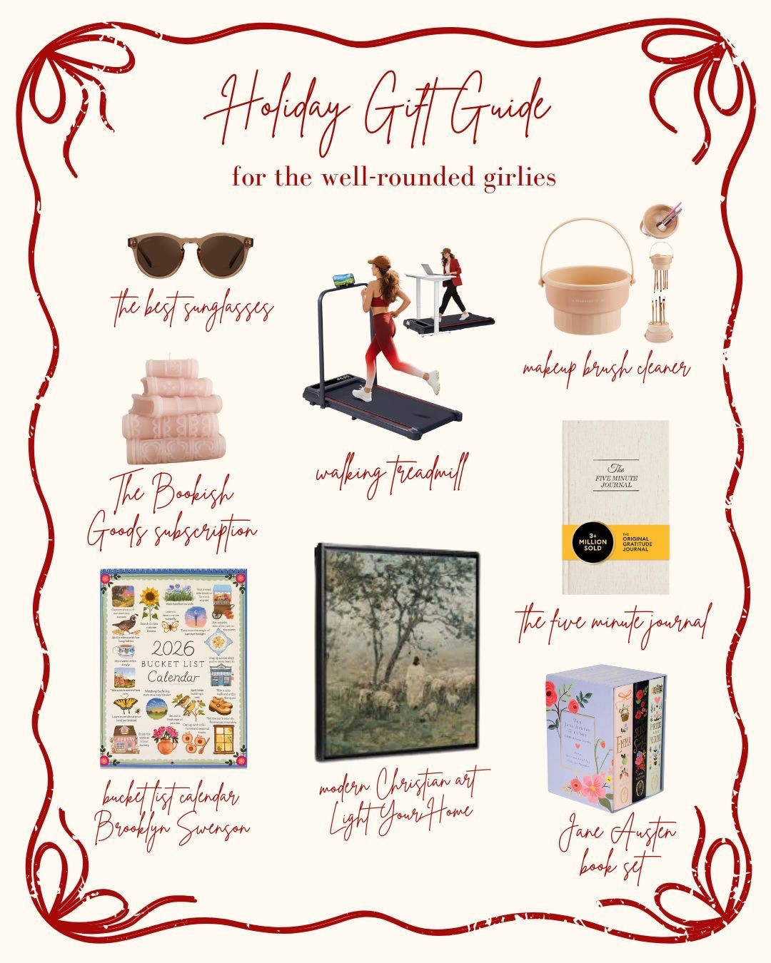 Holiday Gift Guide: for the well-rounded girlies 

#LTKHoliday #LTKGiftGuide #LTKSeasonal