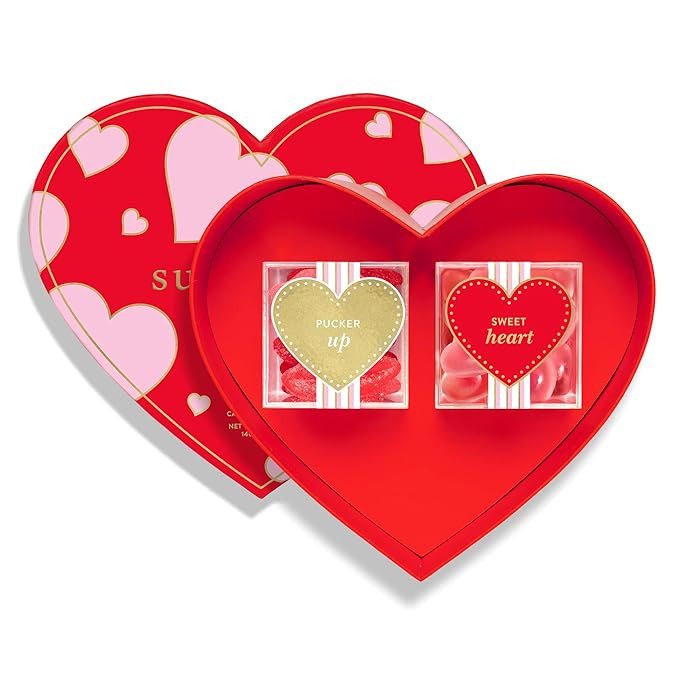Sugarfina Valentine's Day 2 Piece Candy Bento Box - Valentine's Day 2025 | Amazon (US)