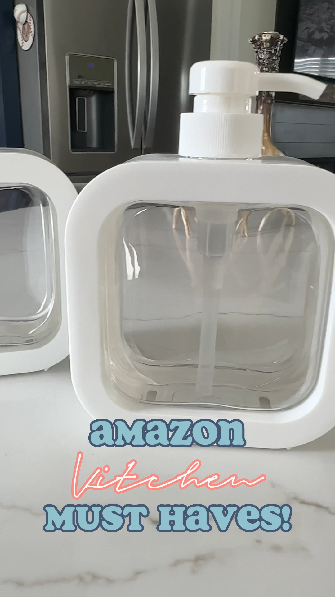 Loving my new soap dispensers from #Amazon 😍 These are the 500ml dispensers but they also come in 300ml! 

*As an Amazon Affiliate I earn from qualifying purchases.* #ad #comissionsearned 

#LTKfamily #LTKhome #LTKFind
