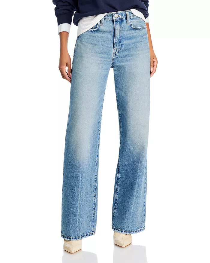 Le Jane High Rise Wide Leg Jeans in Varsity | Bloomingdale's (US)