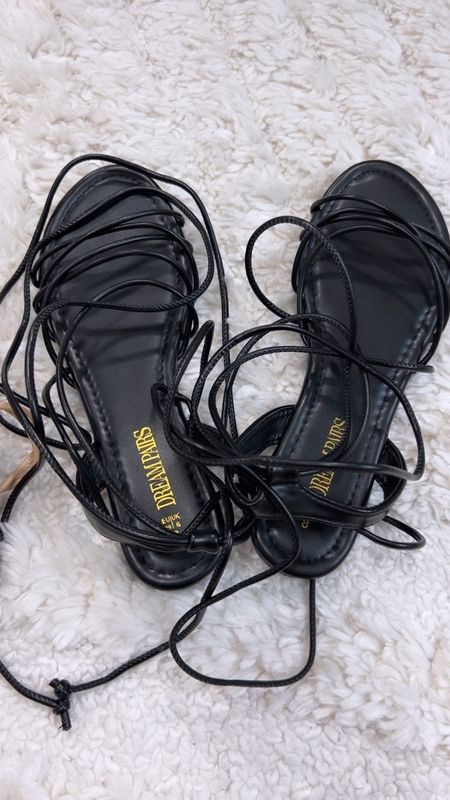 Strappy sandals from Amazon!  Fit tts. So comfy!

#LTKFindsUnder50 #LTKShoeCrush
