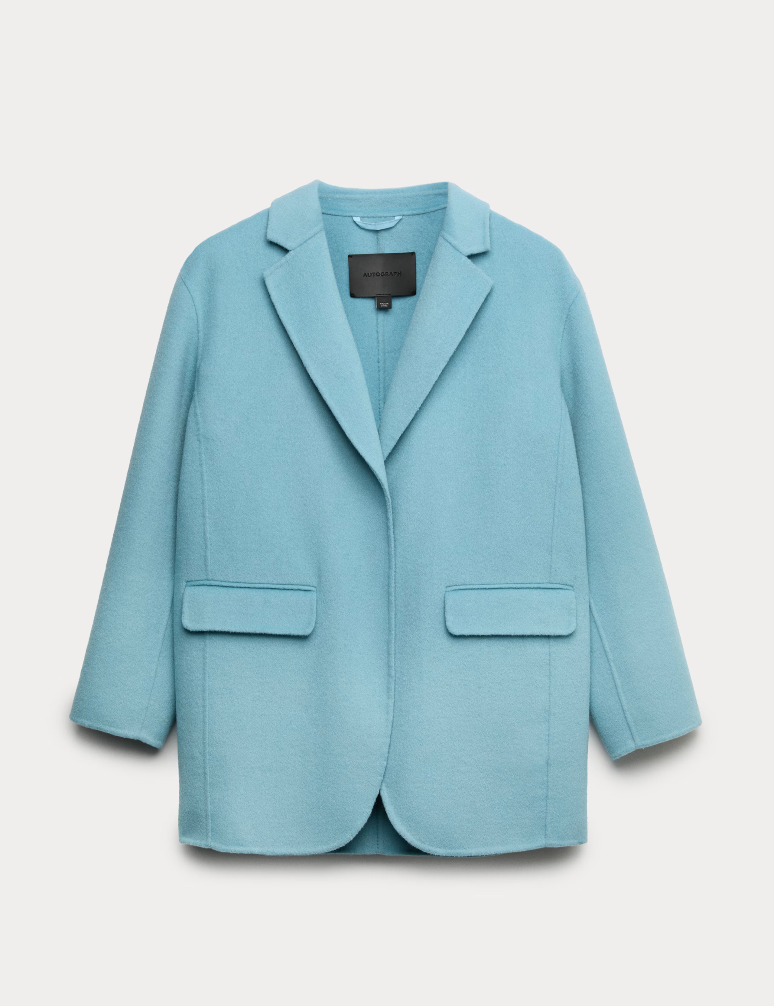 Wool Blend Single Breasted Blazer | Marks & Spencer (UK)