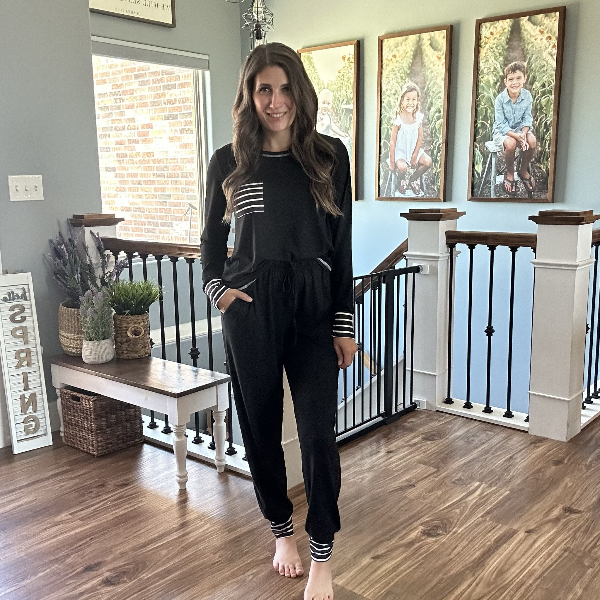 Comfy jogger pajama set perfect for fall and winter

#LTKFindsUnder50 #LTKHome #LTKSeasonal