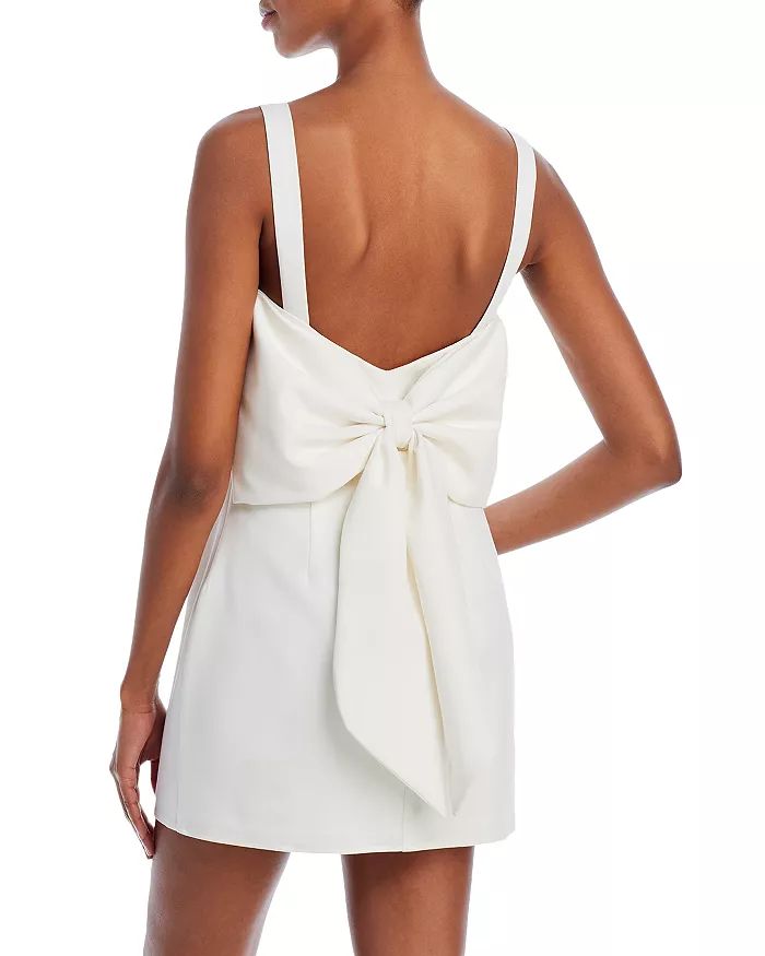 Bow Back Mini Dress - 100% Exclusive | Bloomingdale's (US)