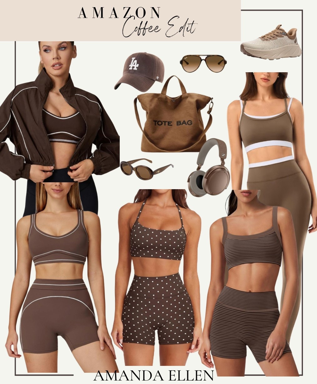 Brown espresso activewear is the vibe lately 🤎 sharing my favorite brown edit featuring espresso workout clothes, neutral athleisure, oversized sweatshirt, matching leggings, brown sneakers, brown sunglasses, everyday tote, and effortless gym style these are the perfect cozy luxe pieces for Pilates, walking, errands, coffee runs, and everyday wear if you love neutral outfits, monochrome fashion, chocolate brown outfits, espresso aesthetic, fall fashion, clean girl style, elevated basics, and capsule wardrobe essentials you’ll love this edit 🤎 #LTK #LTKStyle #LTKActive #BrownEdit #EspressoEdit #NeutralStyle #Athleisure #WorkoutOutfit #PilatesStyle #GymStyle #BrownOutfit #ChocolateBrown #EspressoAesthetic #NeutralFashion #EverydayStyle #CapsuleWardrobe #TrendingStyle

#LTKootd #LTKActive #LTKfitnessgoals