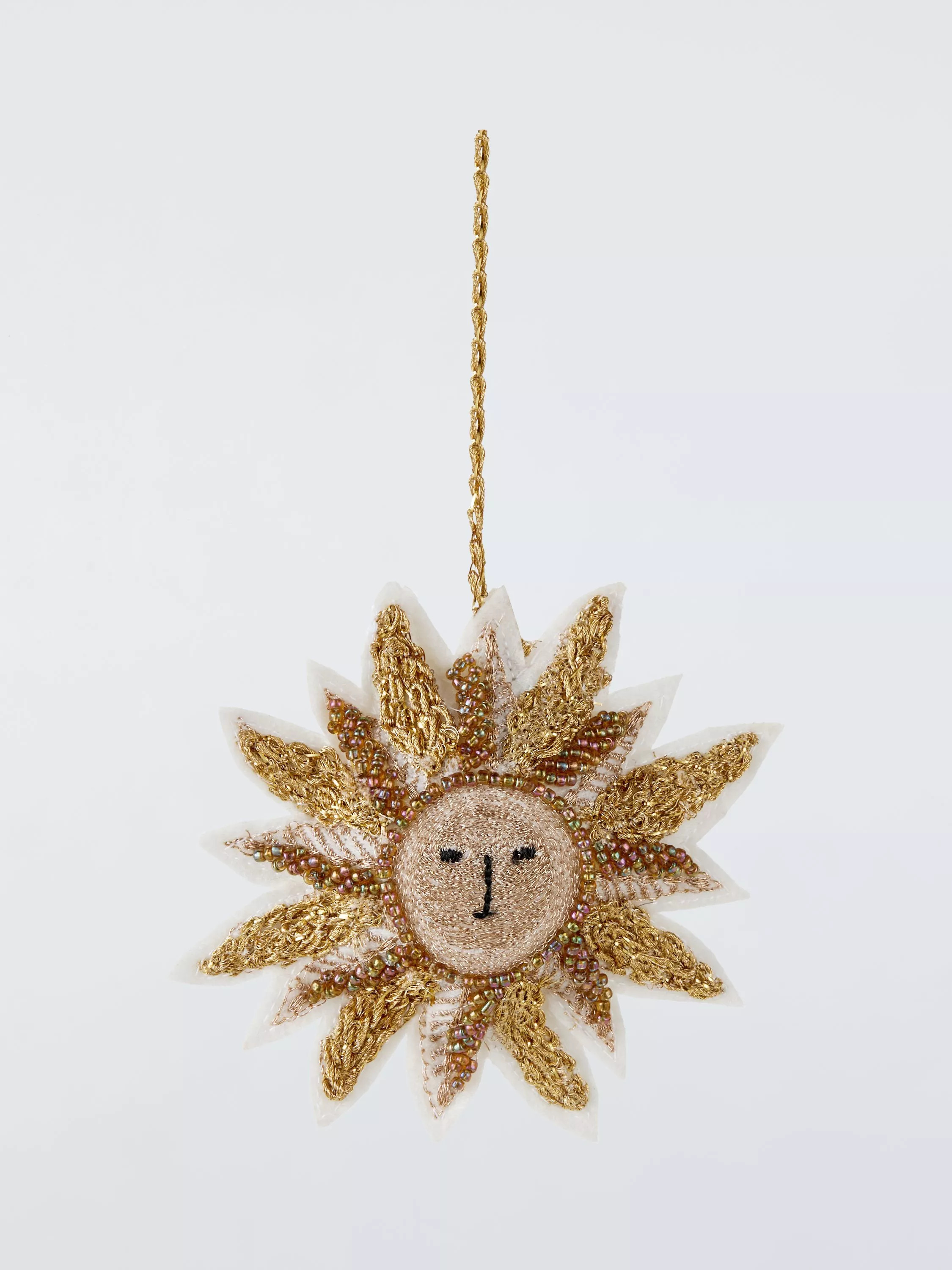 John Lewis Ancient Wonders Beaded Sun Tree Decoration | John Lewis (UK)