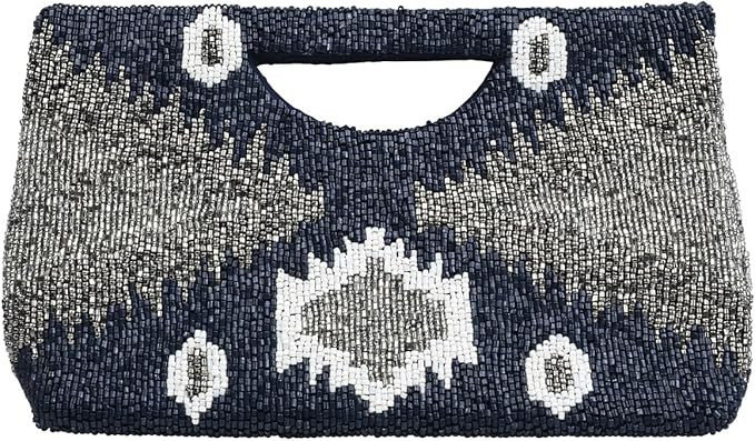 Bamboo Trading Onyx Half Moon Clutch, 10-Inch, Multicolor | Amazon (US)