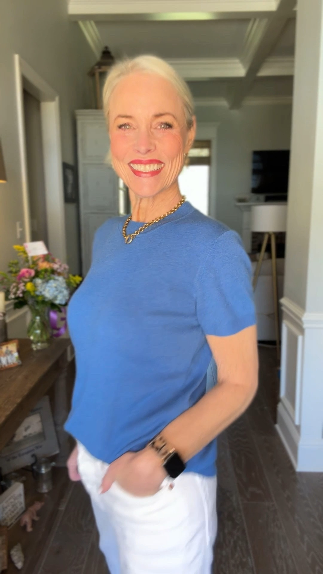 Cashmere look & feel from Amazon 🩵

Size M



#LTKootd #LTKOver40 #LTKTall