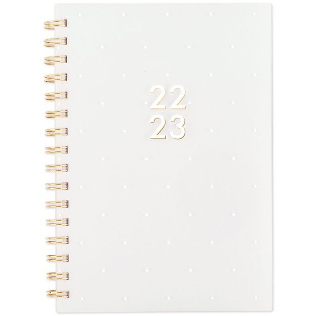 2022-23 Academic Planner Weekly/Monthly Frosted White Dot - Sugar Paper Essentials | Target
