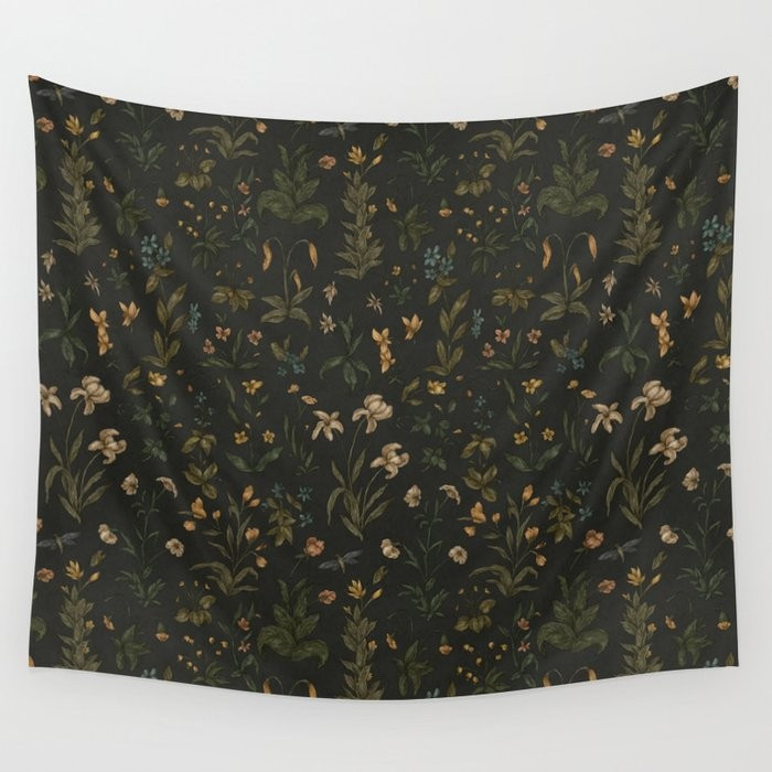 Old World Florals Wall Tapestry by Jessica Roux | Society6