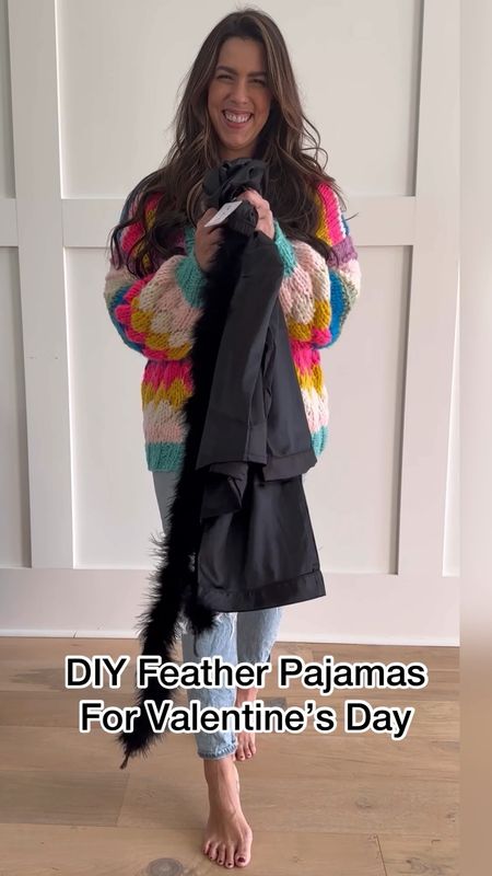 DIY Feather Pajamas for Valentine's Day

#LTKunder50 #LTKSeasonal #LTKstyletip