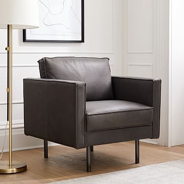 Axel Leather Armchair | West Elm (US)