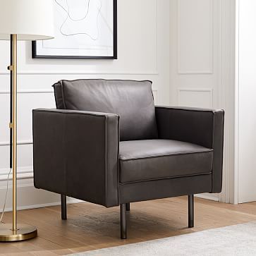 Axel Leather Chair | West Elm (US)