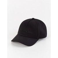 Calvin Klein Debossed Logo Baseball Cap - Black | Very (UK)