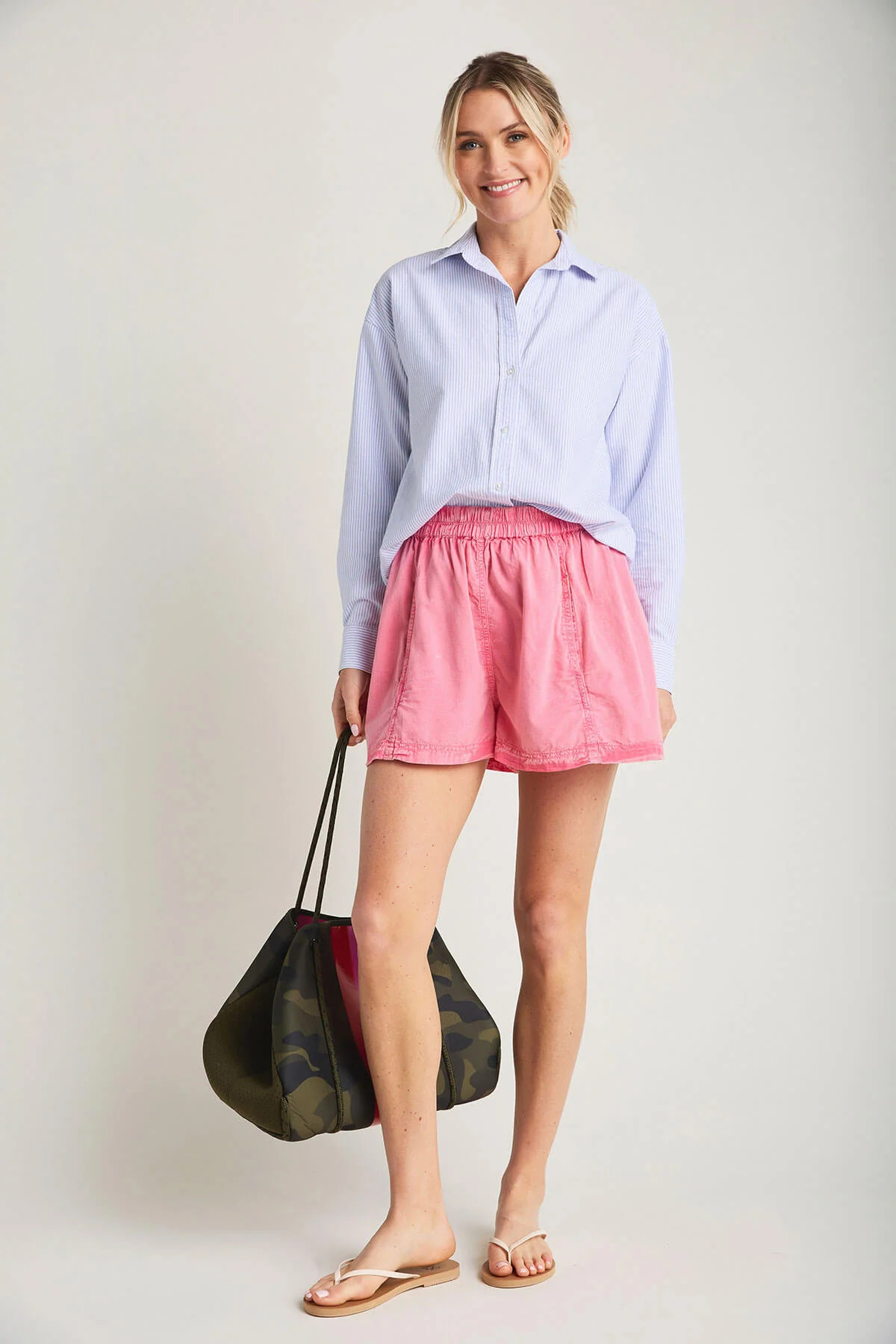 FP Get Free Poplin Pull On Shorts | Social Threads