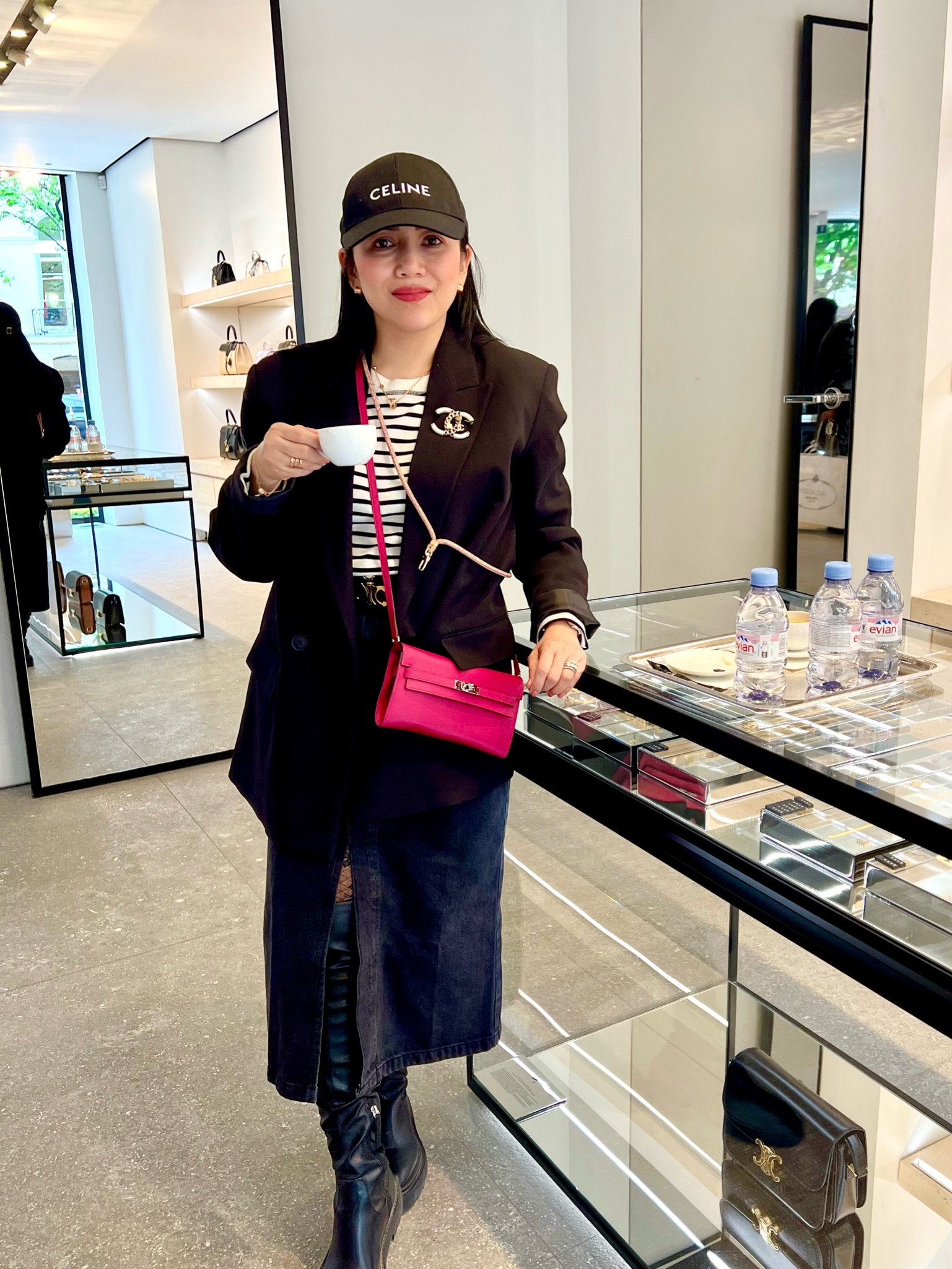 Shopping at Celine Avenue Montaigne Paris #celine #zara #hermes #mango #traveloutfit

#LTKtravel #LTKstyletip #LTKFind