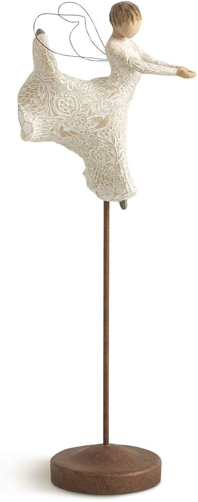 Willow Tree Dance of Life Angel, Dancing Twirling The Magical Miracle of Life, Elevated Angel Car... | Amazon (US)