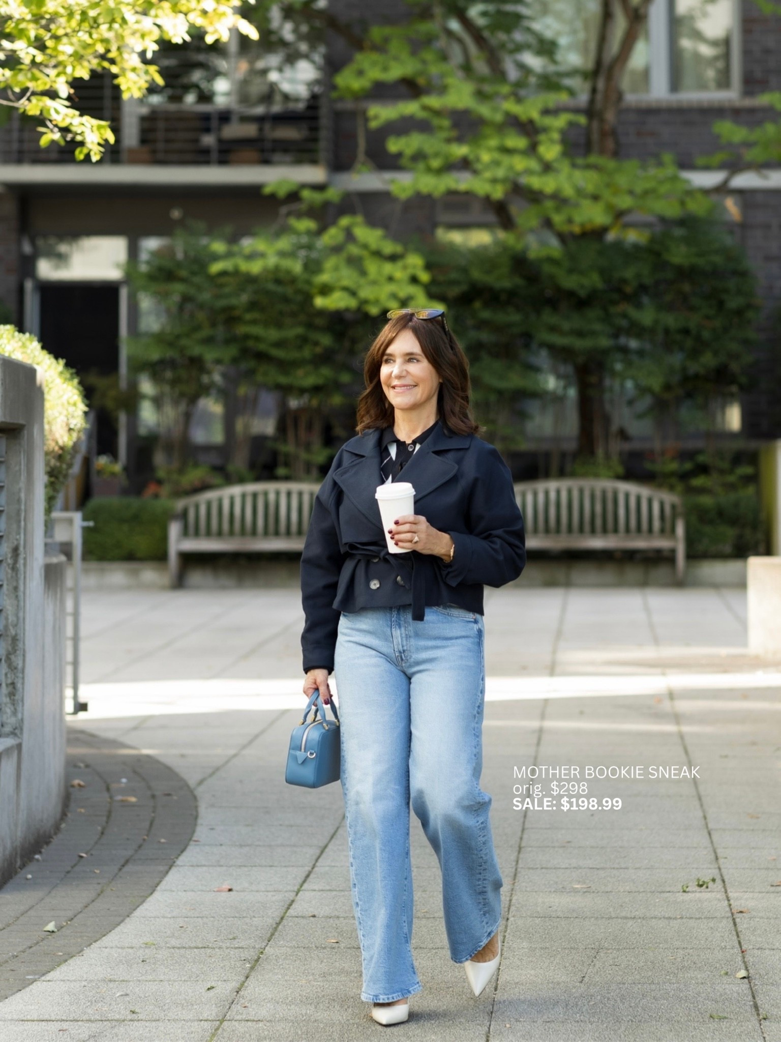 ON SALE AT NORDSTROM! 💛 I literally LOVE these jeans. They have a really great vintage-inspired look. The denim is more rigid, but still comfortable and the fit is SO GOOD!!! These are true to size - size up if between sizes or you prefer a roomier fit. 

#LTKSeasonal #LTKOver40 #LTKSaleAlert