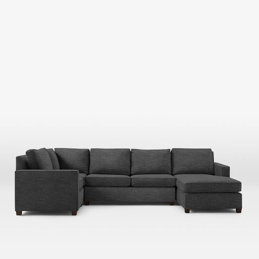 Henry® 4-Piece Chaise Sectional (131"w) | West Elm (US)