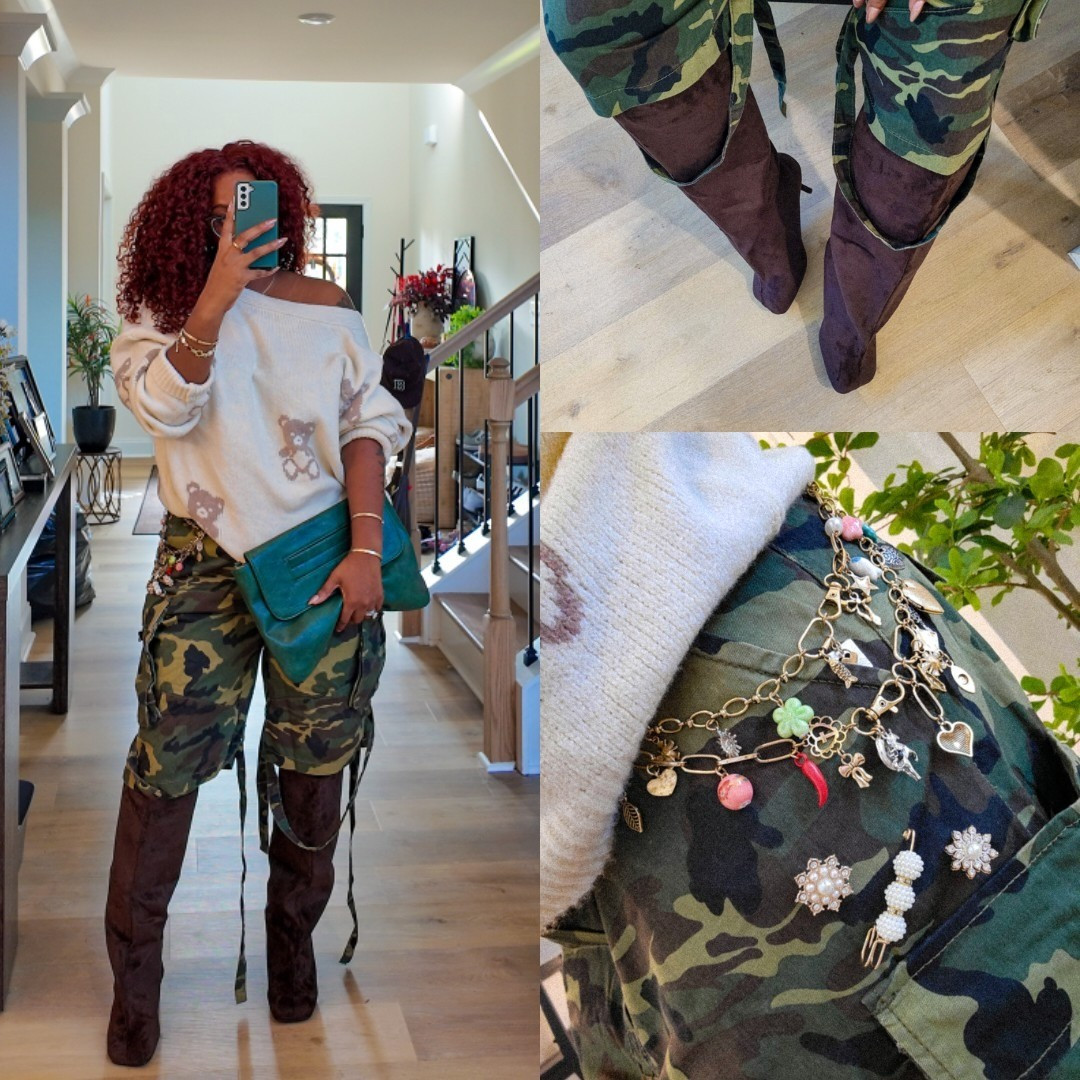 There are no boundaries on how to style camo. It's the new black! 

#LTKSaleAlert #LTKMidsize #LTKStyleTip