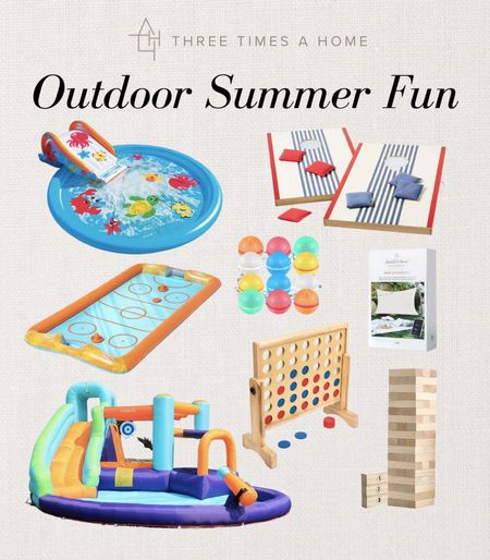 Outdoor summer fun for the kids! Backyard fun! 

#LTKfamily #LTKkids #LTKhome